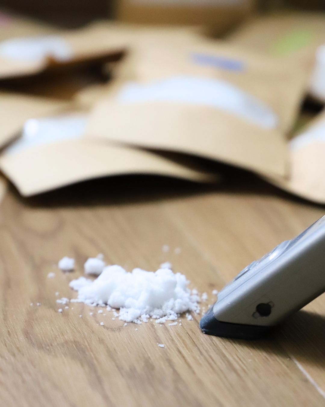 Poudre parfumée pour aspirateur - PÊCHE