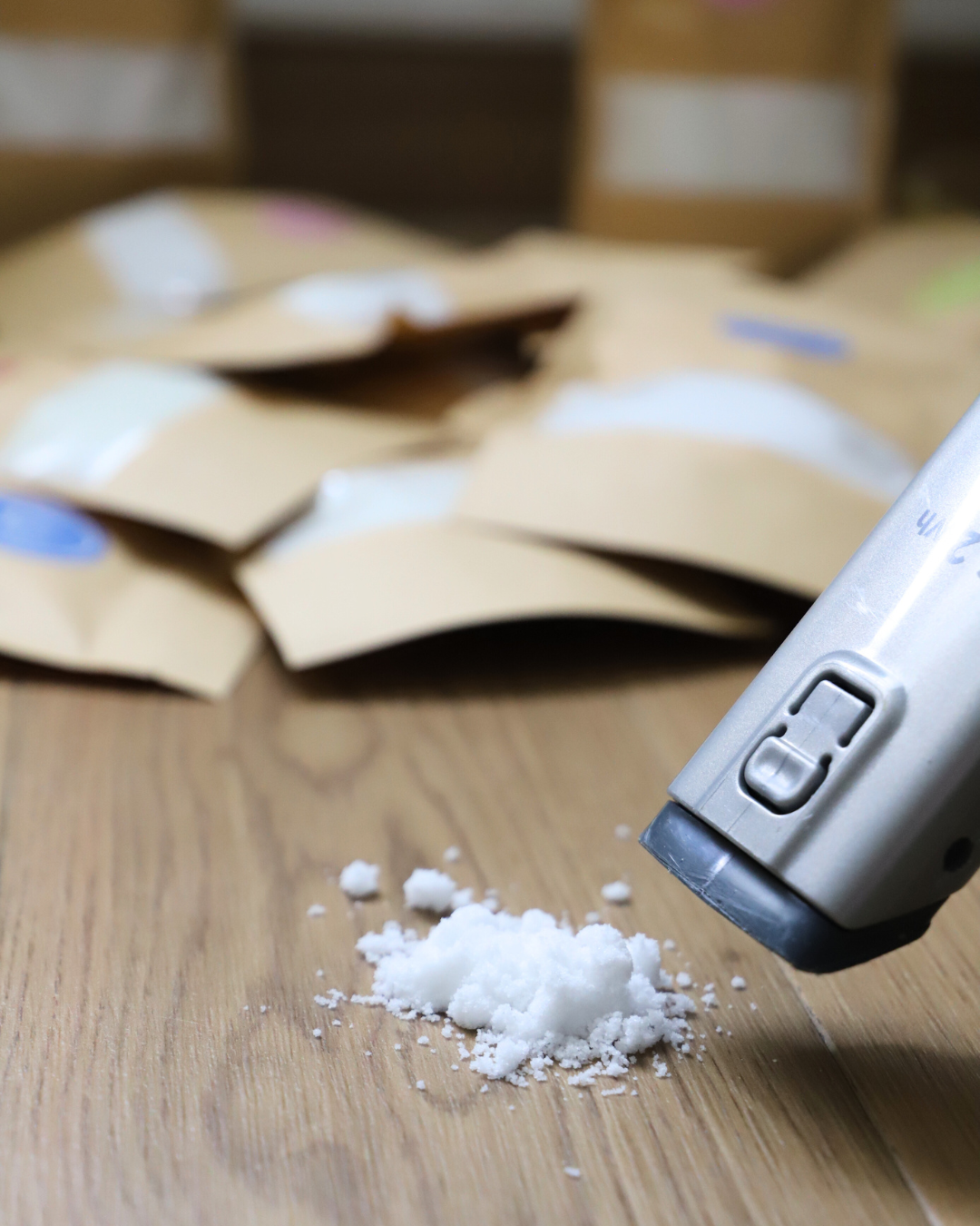 Poudre parfumée pour aspirateur - CONCOMBRE