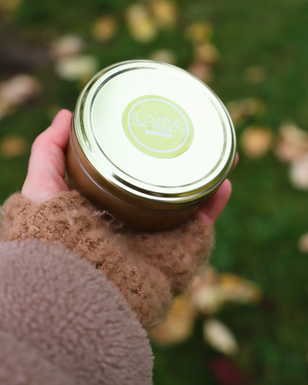 Bougie en pot parfum CAFE DU BRESIL