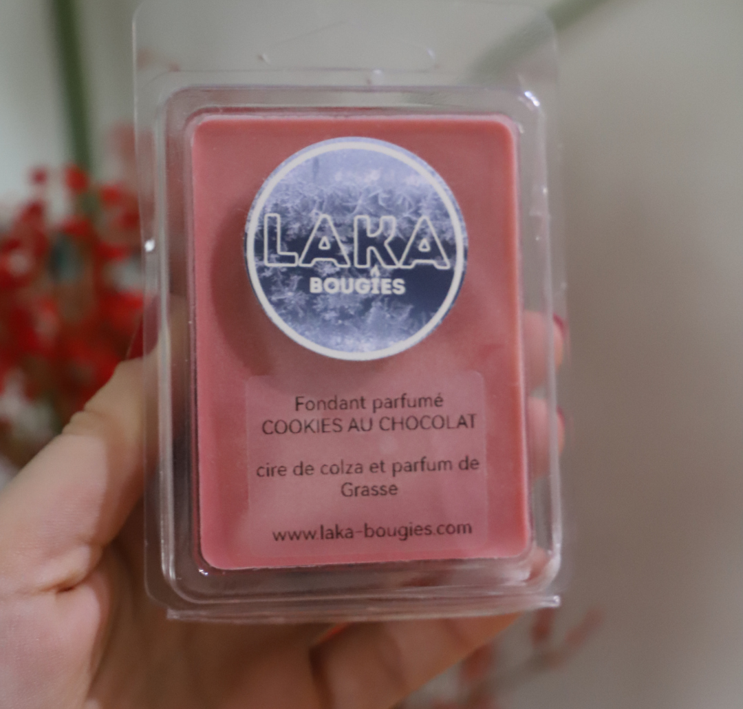 Fondants parfumés en tablette 65g - Cookies au chocolat