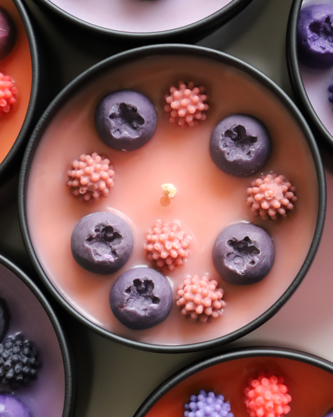 Bougie en pot parfum CASSIS LITCHI