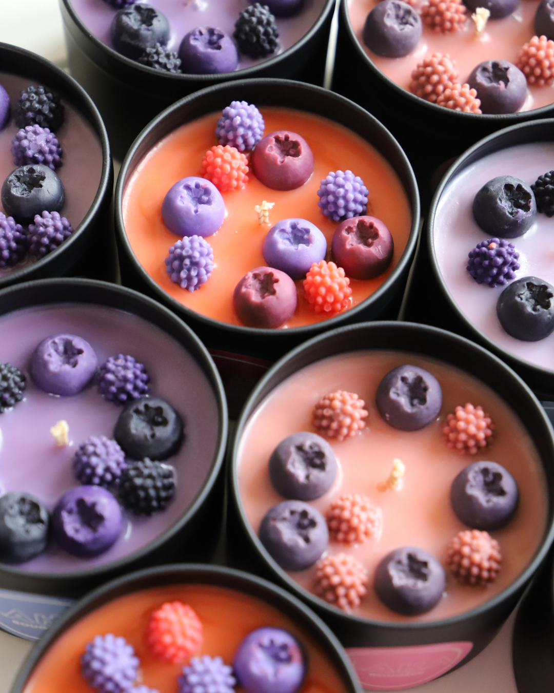 Bougie en pot parfum CASSIS LITCHI