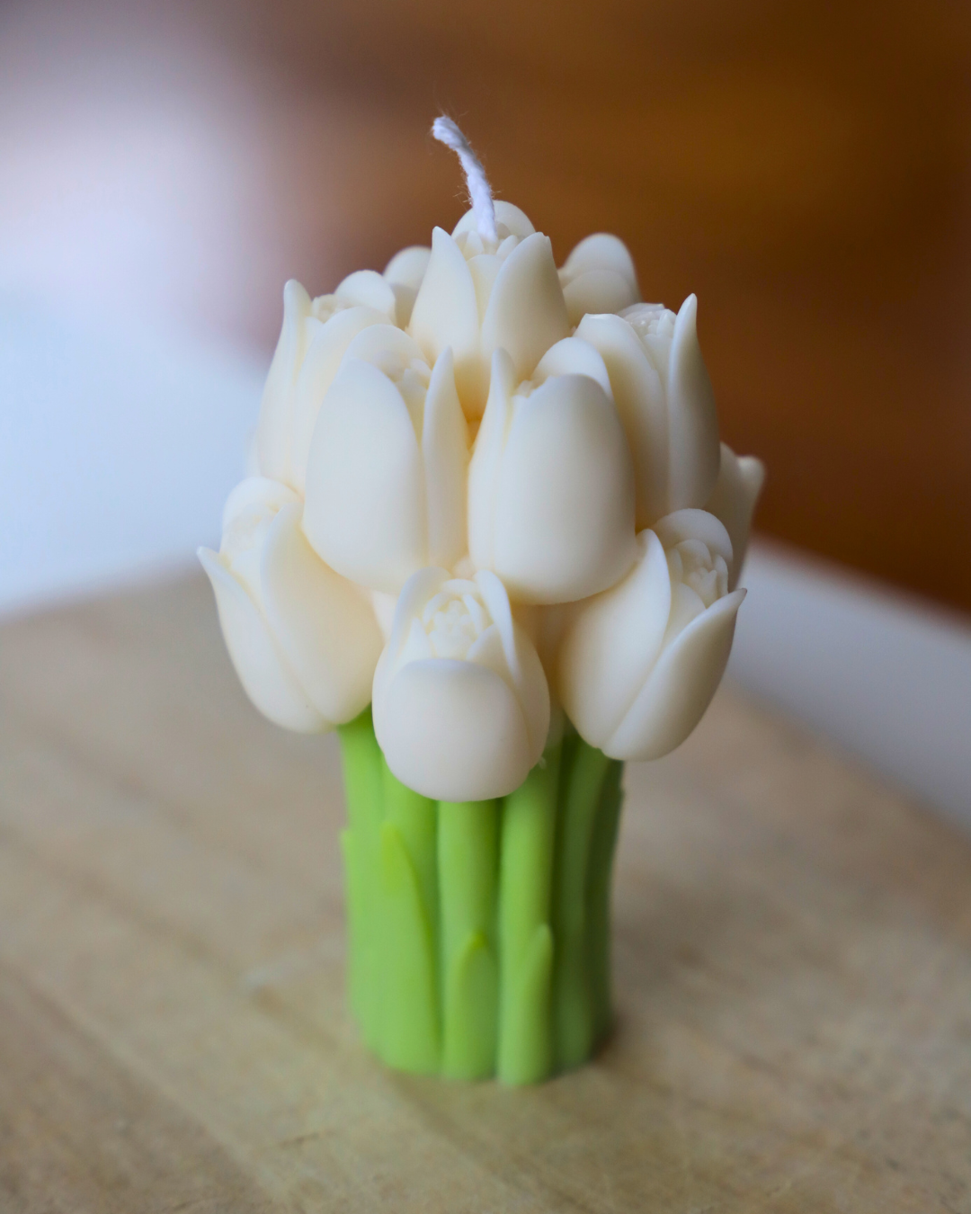 Le bouquet de Tulipes- bougie 100g