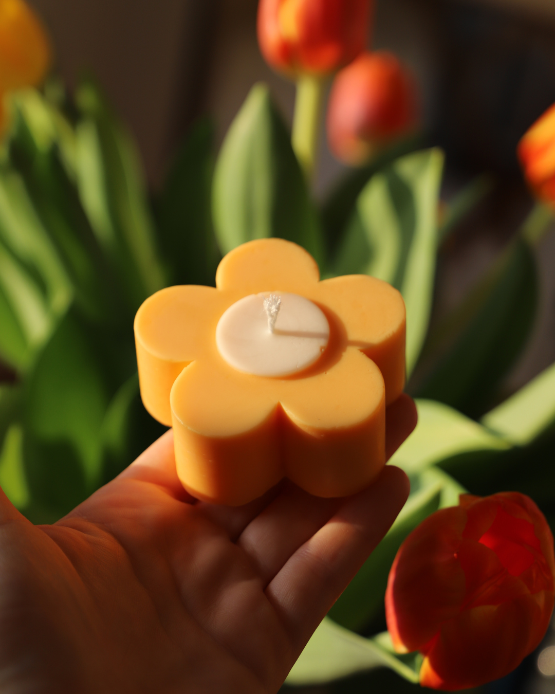 La fleur - bougie 100g