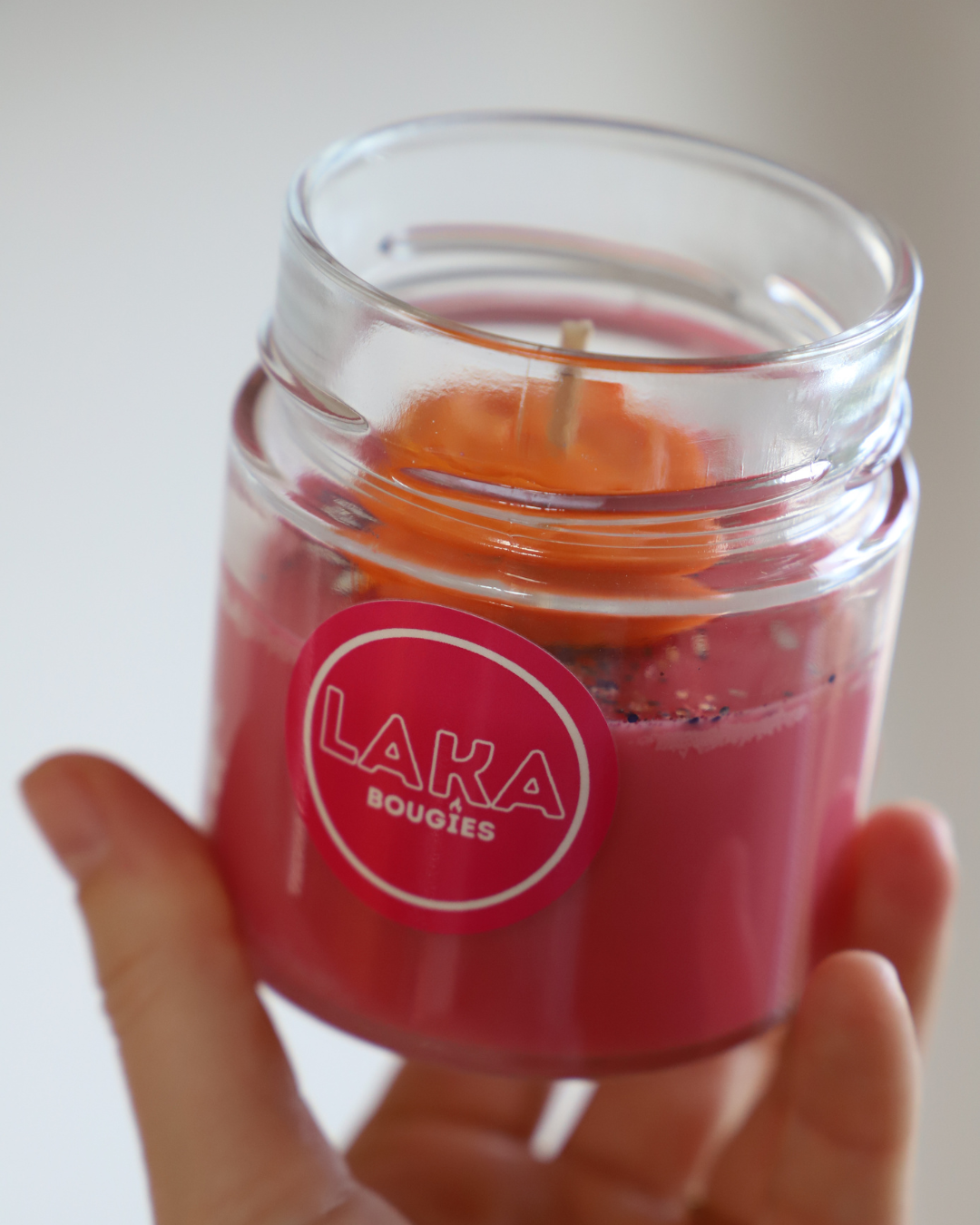 Bougie en pot CITROUILLE 120g - AGRUMES