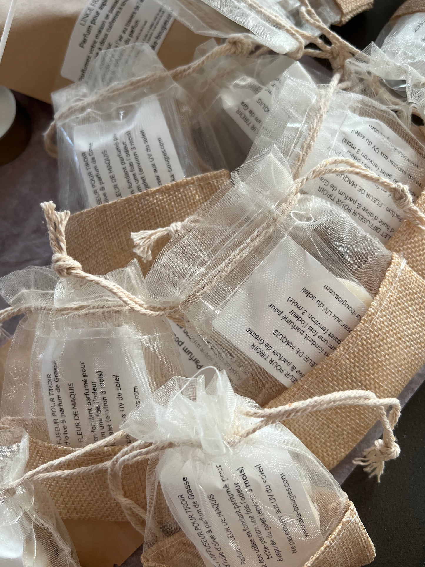 Galet parfumé pour tiroirs