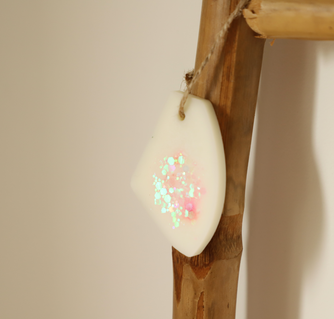 Suspension parfumée Paillettes - Losange