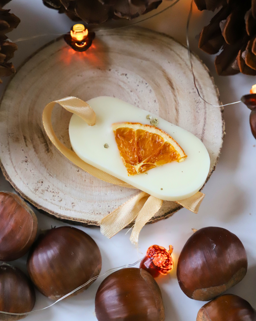 Suspension POMME CANNELLE - petites