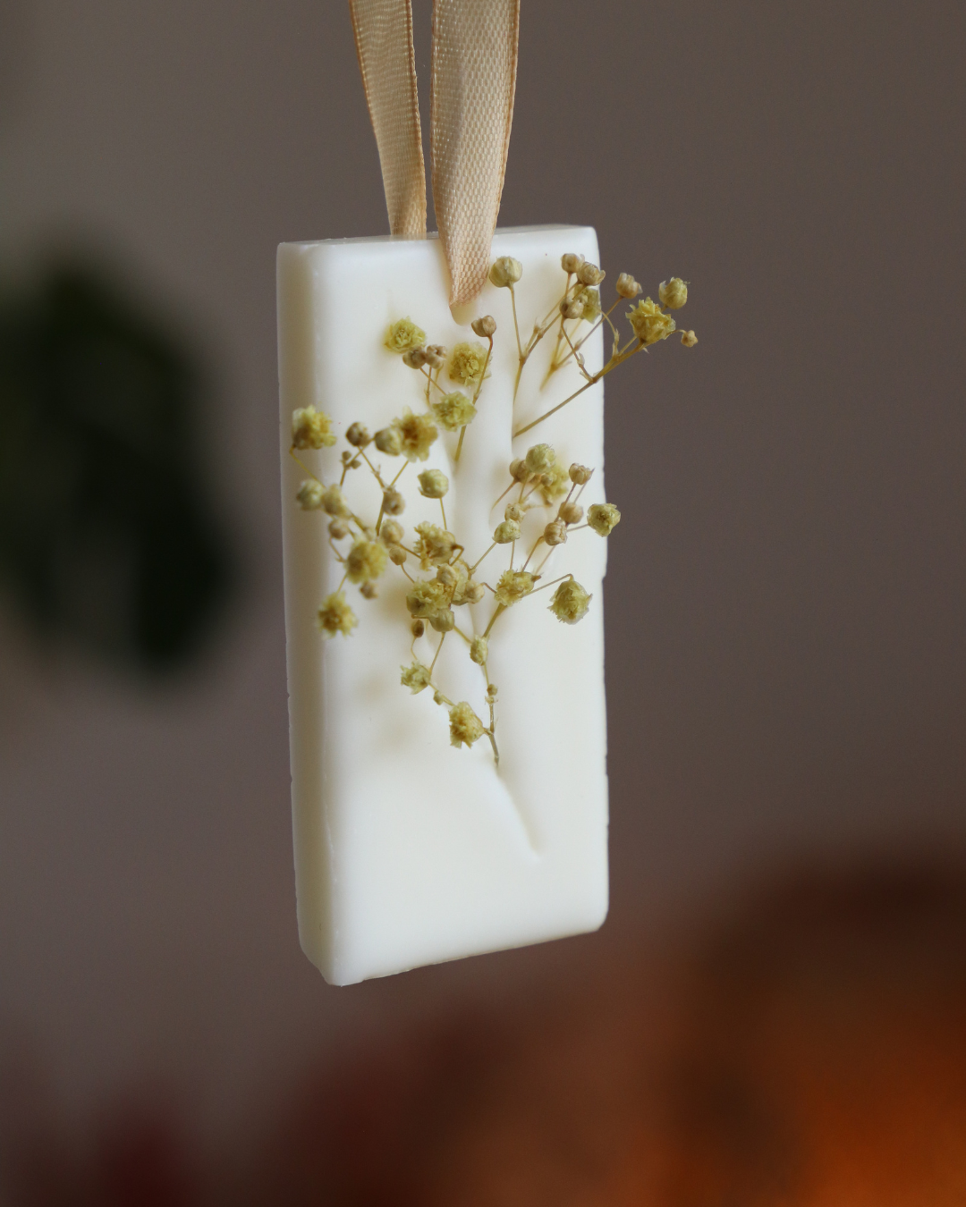 Suspension parfumée et GYPSOPHILE - rectangle moyen