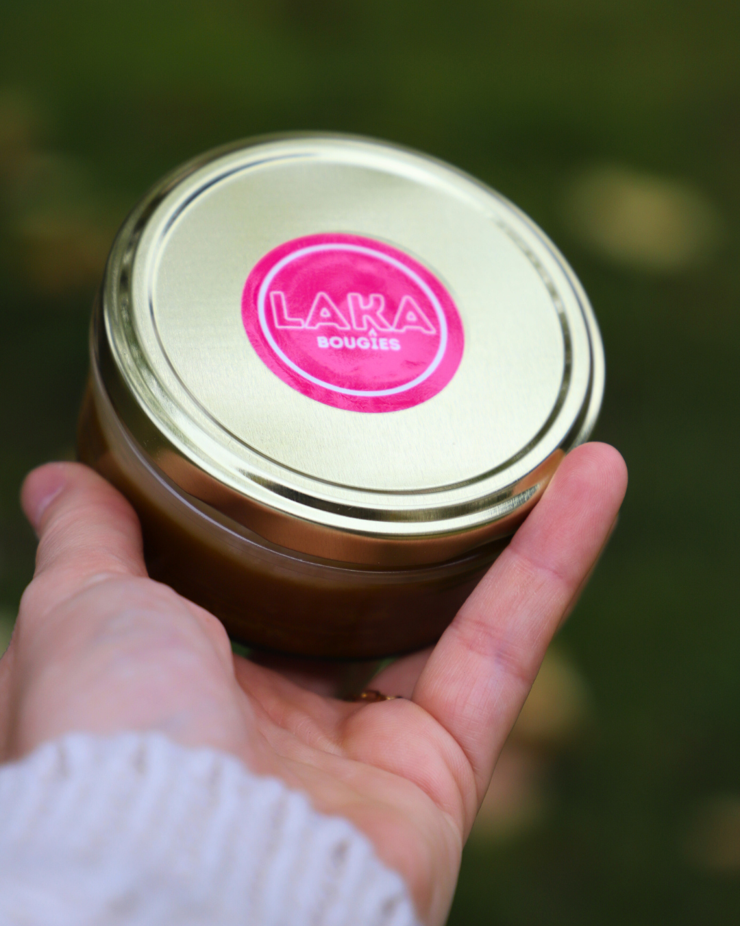 Bougie en pot parfum MOCACCINO