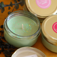 Bougie en pot parfum PISTACHE  - 110g de cire de colza