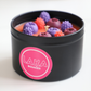 Bougie en pot parfum FRUITS ROUGES