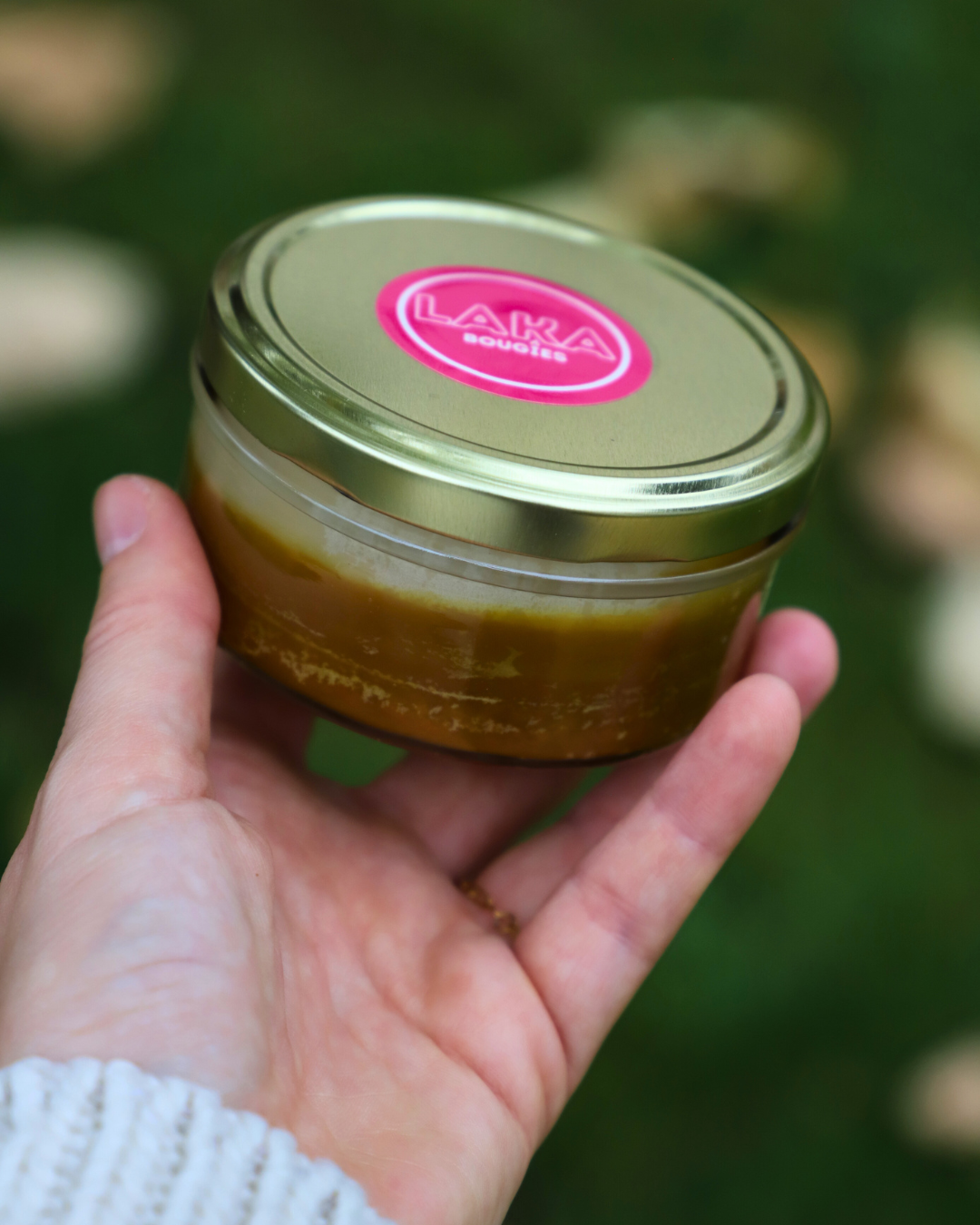 Bougie en pot parfum MOCACCINO