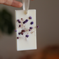 Suspension parfumée et GYPSOPHILE - rectangle moyen