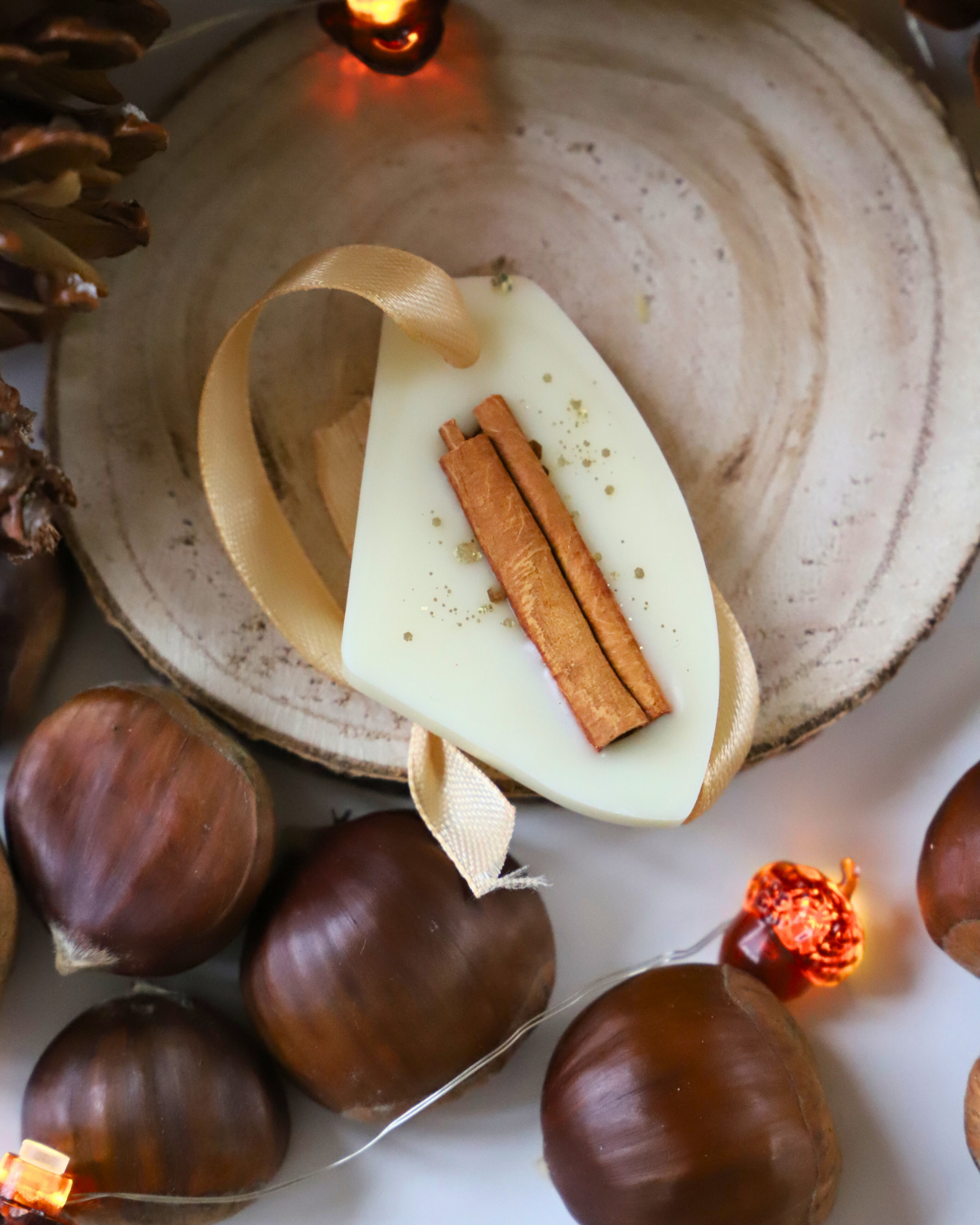 Suspension POMME CANNELLE - petites