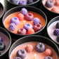 Bougie en pot parfum FRUITS ROUGES