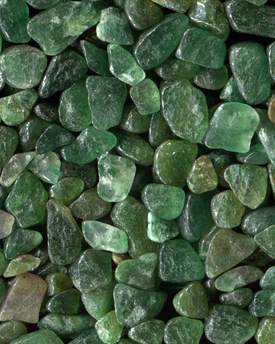 Bougie en pot 200G - BALADE EN FORÊT et pierres naturelles AVENTURINE