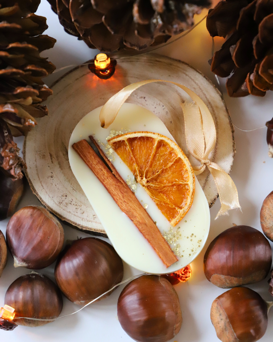 Suspension POMME CANNELLE - grandes