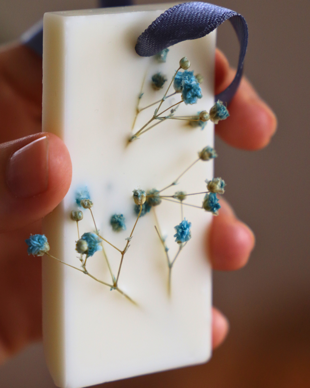 Suspension parfumée et GYPSOPHILE - rectangle moyen