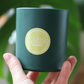 Bougie en pot 200G - BALADE EN FORÊT et pierres naturelles AVENTURINE
