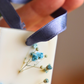 Suspension parfumée et GYPSOPHILE - rectangle moyen