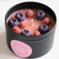 Bougie en pot parfum CASSIS LITCHI