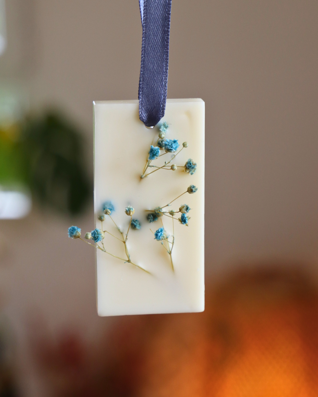 Suspension parfumée et GYPSOPHILE - rectangle moyen