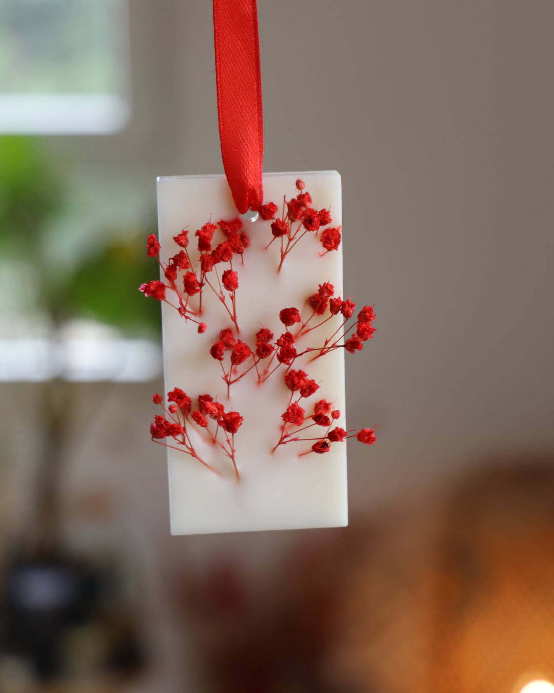 Suspension parfumée et GYPSOPHILE - rectangle moyen