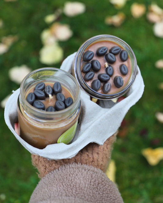 Bougie en pot parfum CAFE DU BRESIL