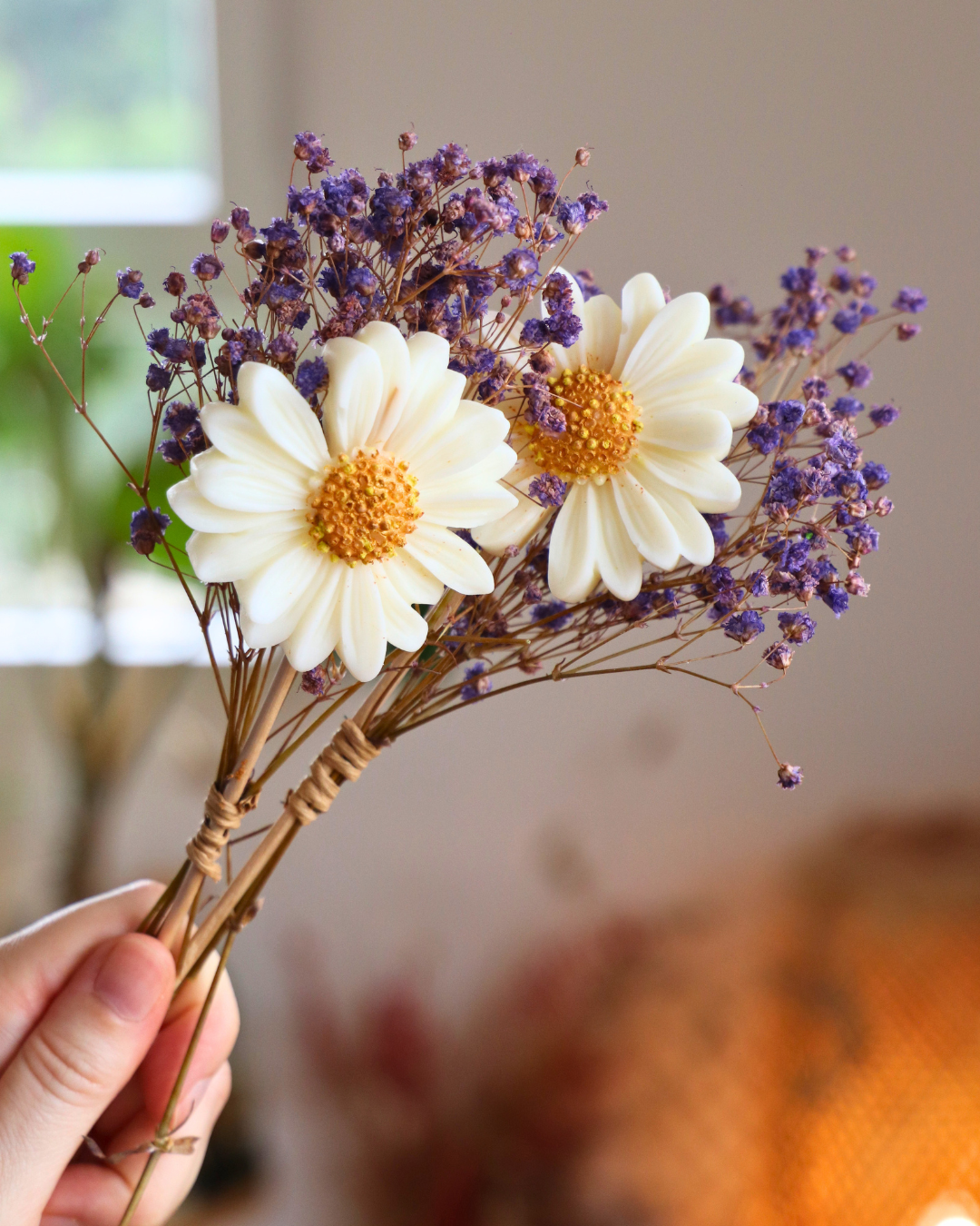 Tige Fleurie – Marguerite en fondant parfumé