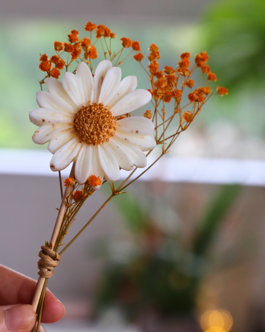 Tige Fleurie – Marguerite en fondant parfumé