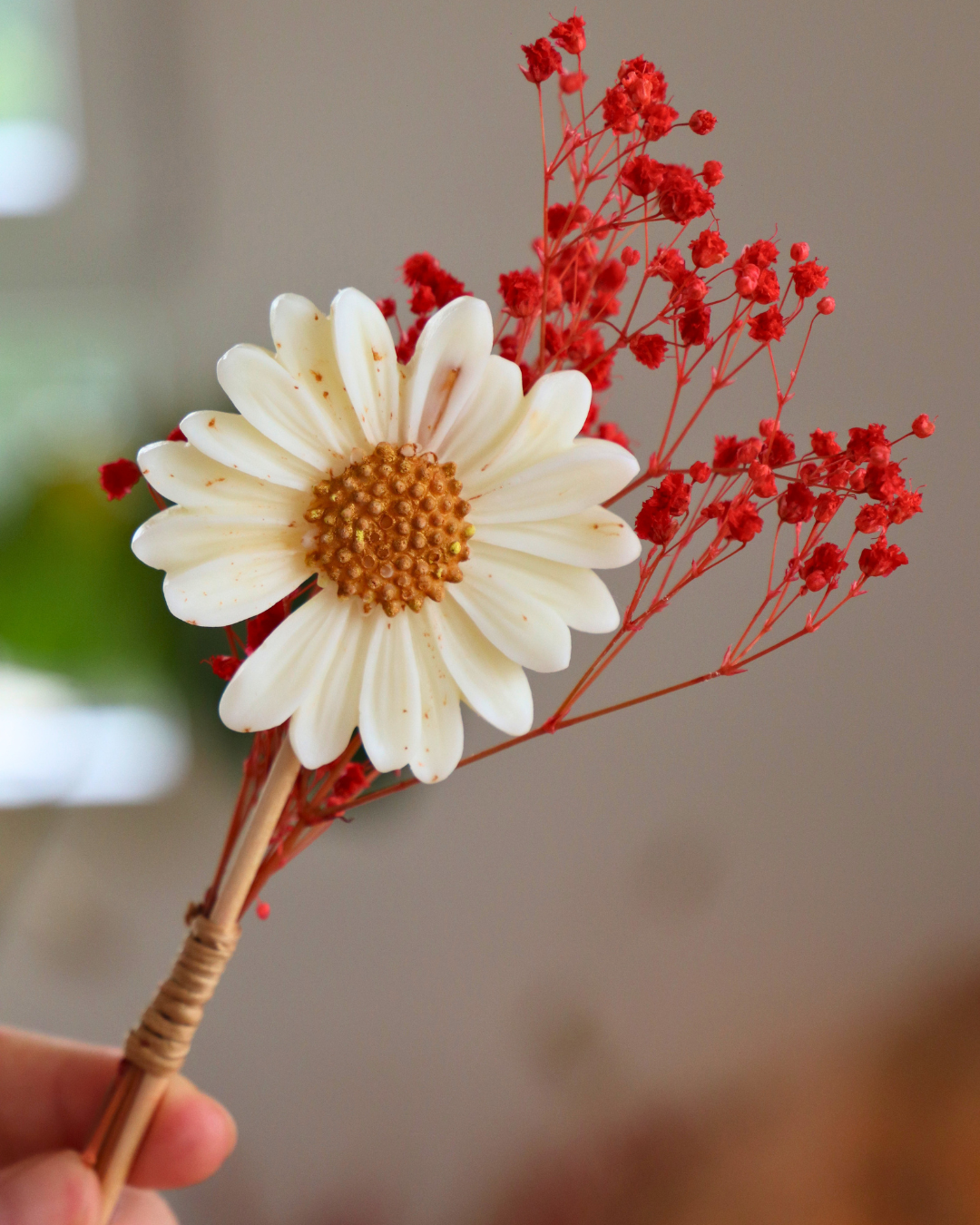 Tige Fleurie – Marguerite en fondant parfumé