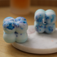La mini bulle BLEUE galaxie - bougie moulée