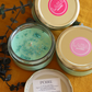 Bougie en pot parfum POIRE  - 110g de cire de colza