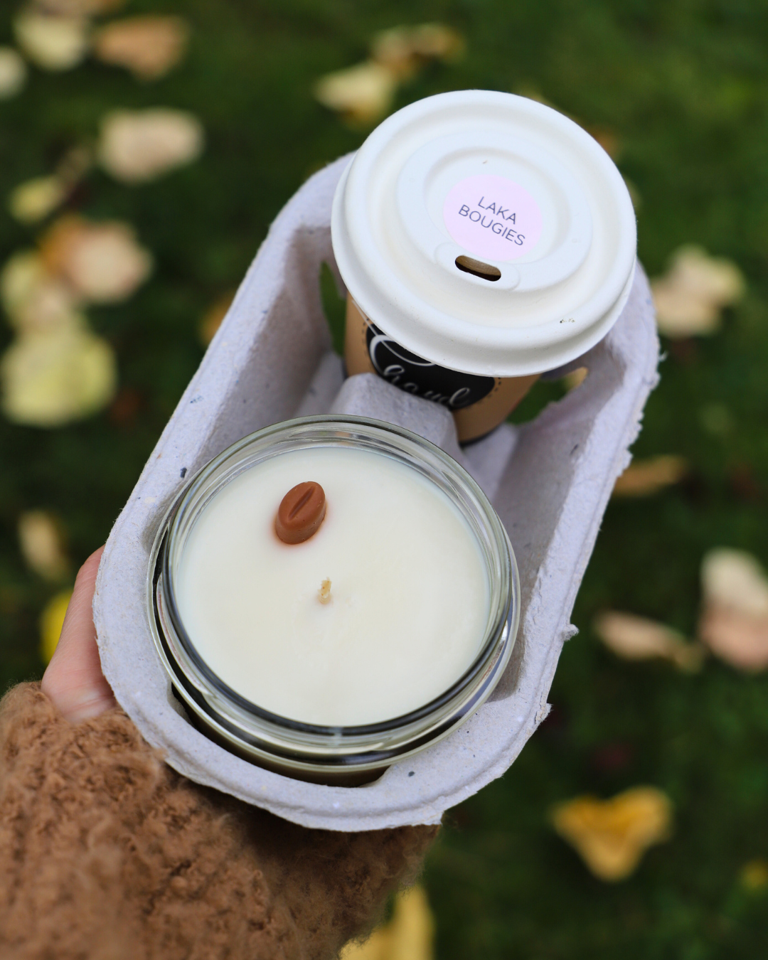 Bougie COFFEE SHOP + Fondants parfumés