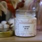 Bougie-Bijou du 88 Ménilmontant - parfum FLEUR DE CERISIER - 150g de cire & un bijoux en acier inoxydable
