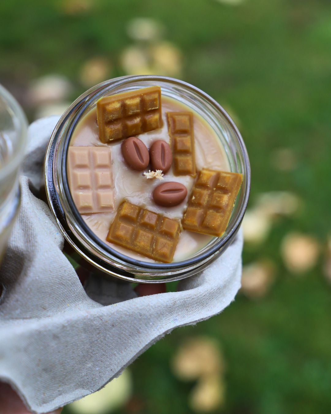 Bougie en pot parfum MOCACCINO