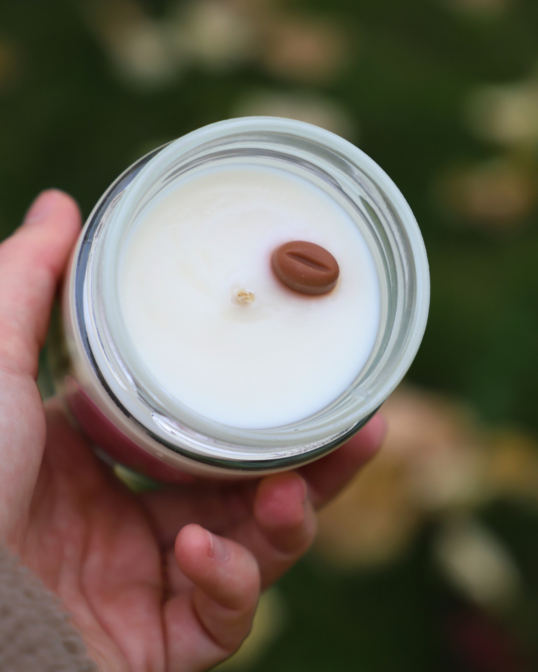 Bougie en pot parfum CAPPUCCINO