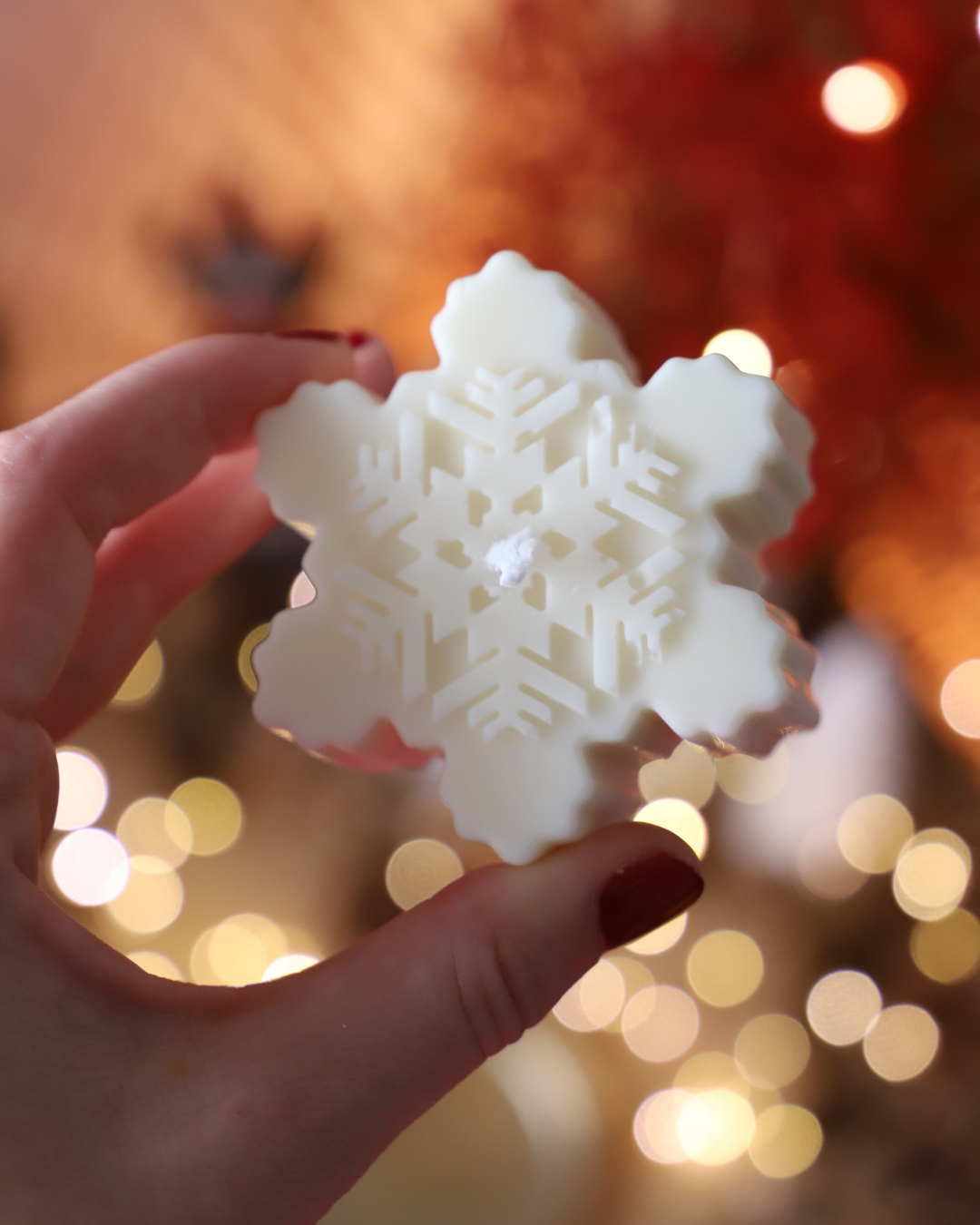 Coffret de 6 Flocons blancs