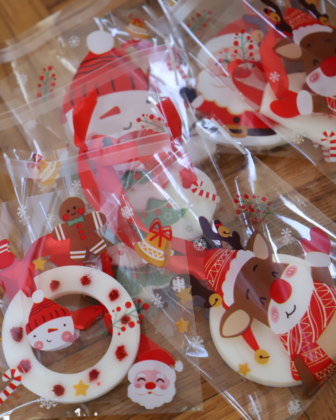 Fondants parfumés de noël en duo