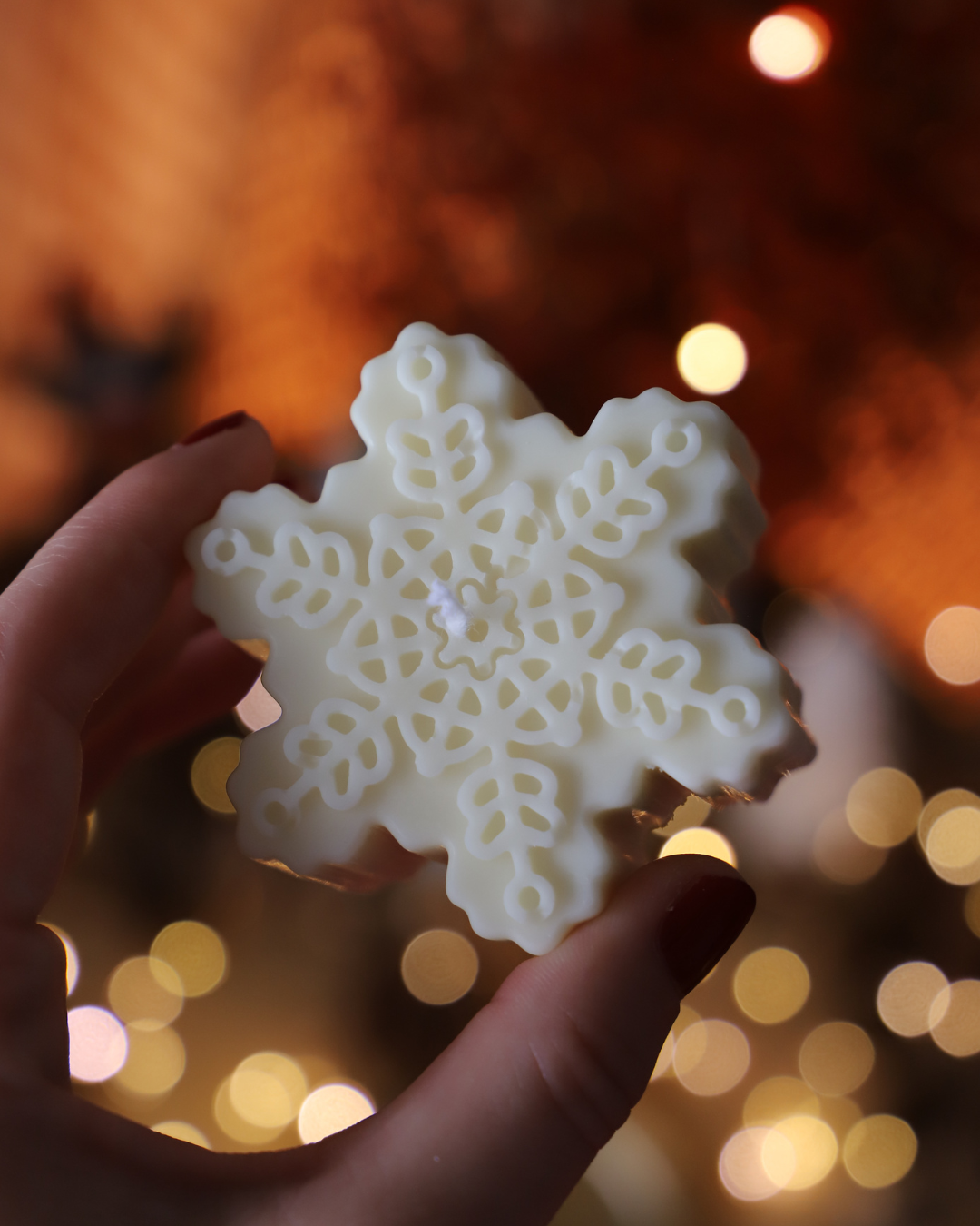 Coffret de 6 Flocons blancs