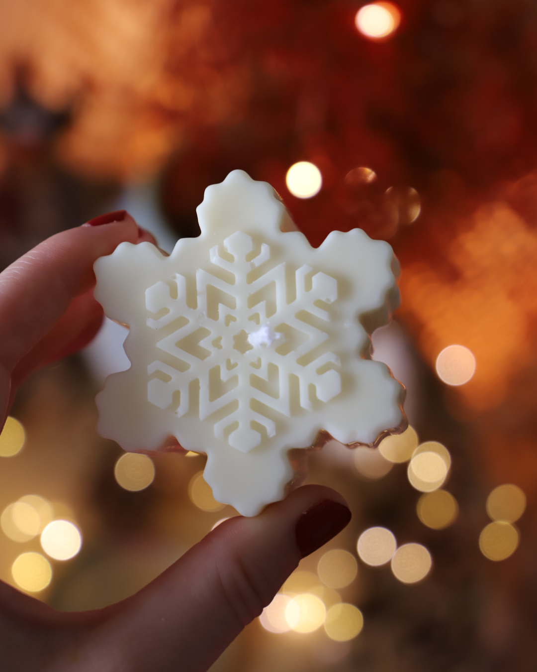 Coffret de 6 Flocons blancs