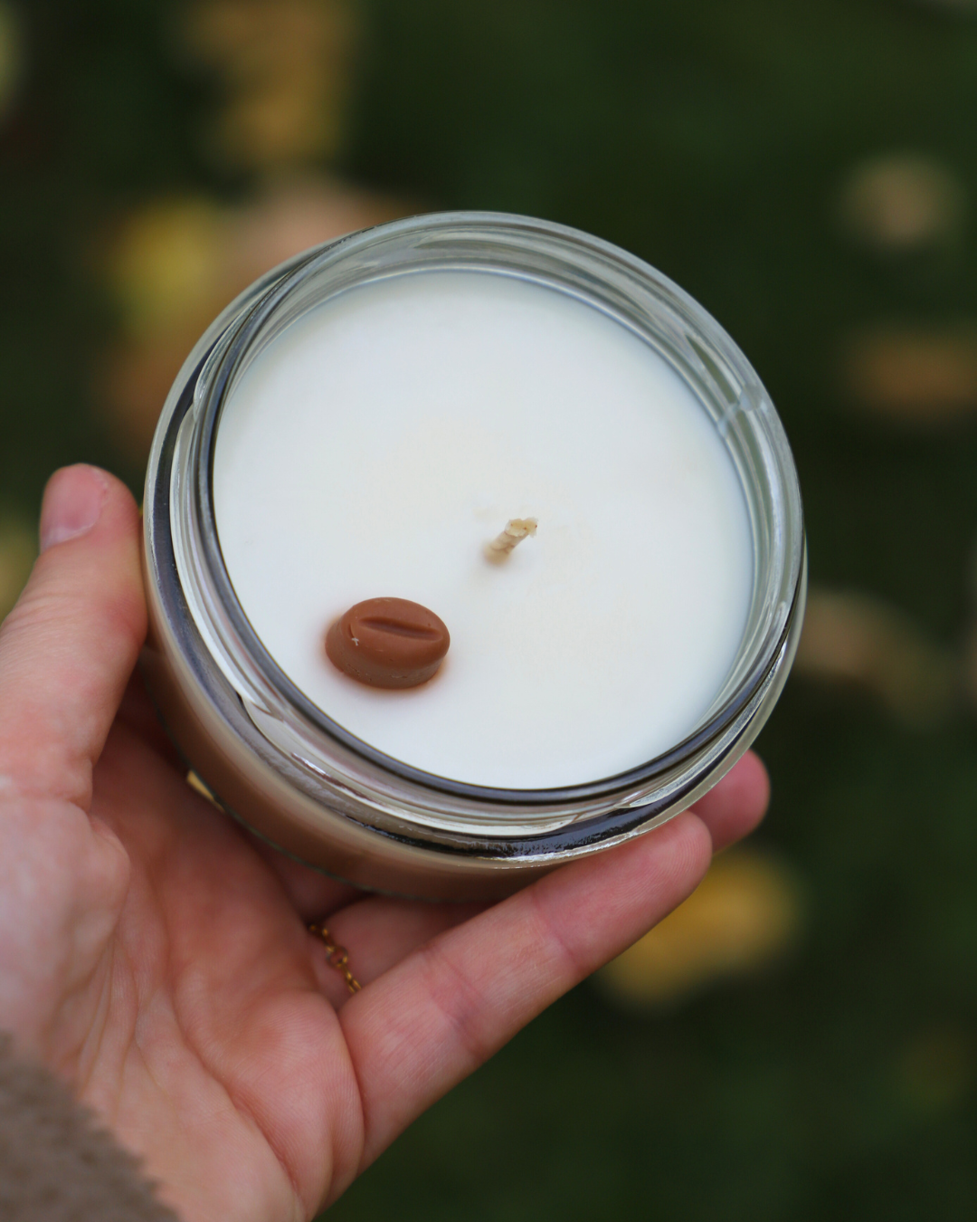 Bougie en pot parfum CAPPUCCINO