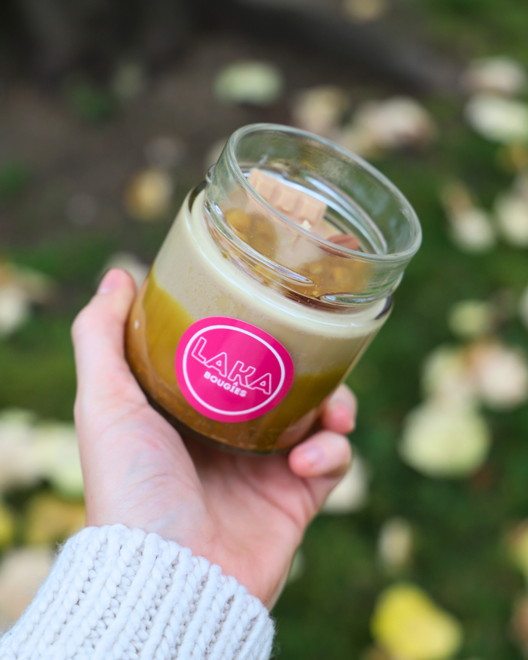 Bougie en pot parfum MOCACCINO