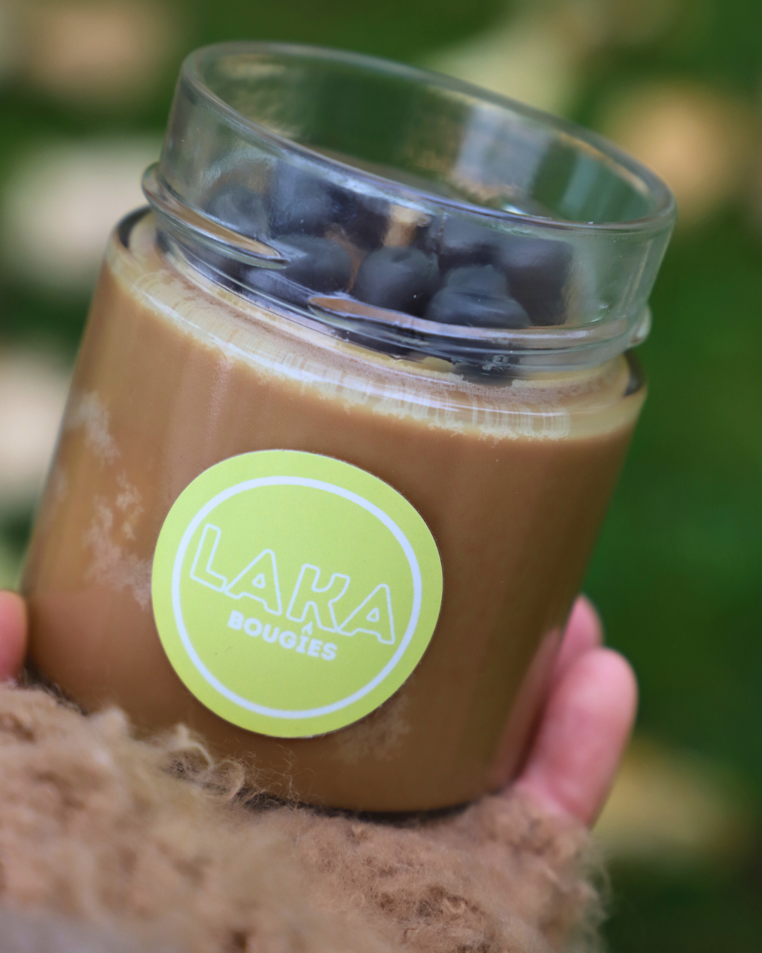 Bougie en pot parfum CAFE DU BRESIL