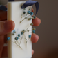 Suspension parfumée ADOUcissant / GYPSOPHILE BLEU - RUBAN BLEU - rectangle moyen