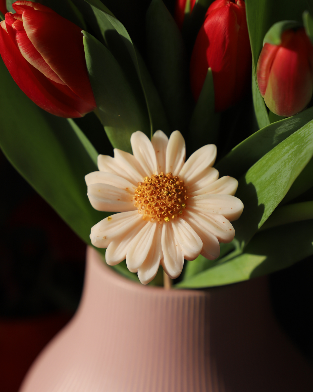 Tige Fleurie – Marguerite en fondant parfumé