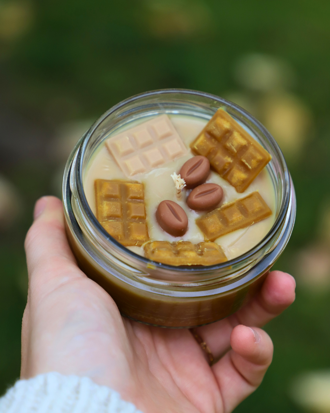 Bougie en pot parfum MOCACCINO