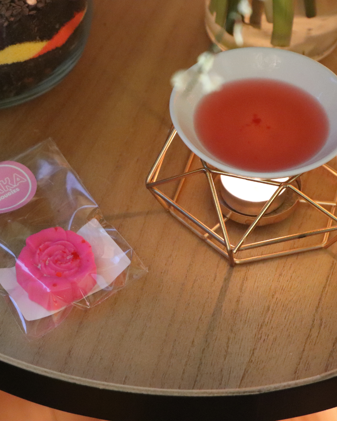 Fondant parfumé à l'unité 25g - HIBISCUS