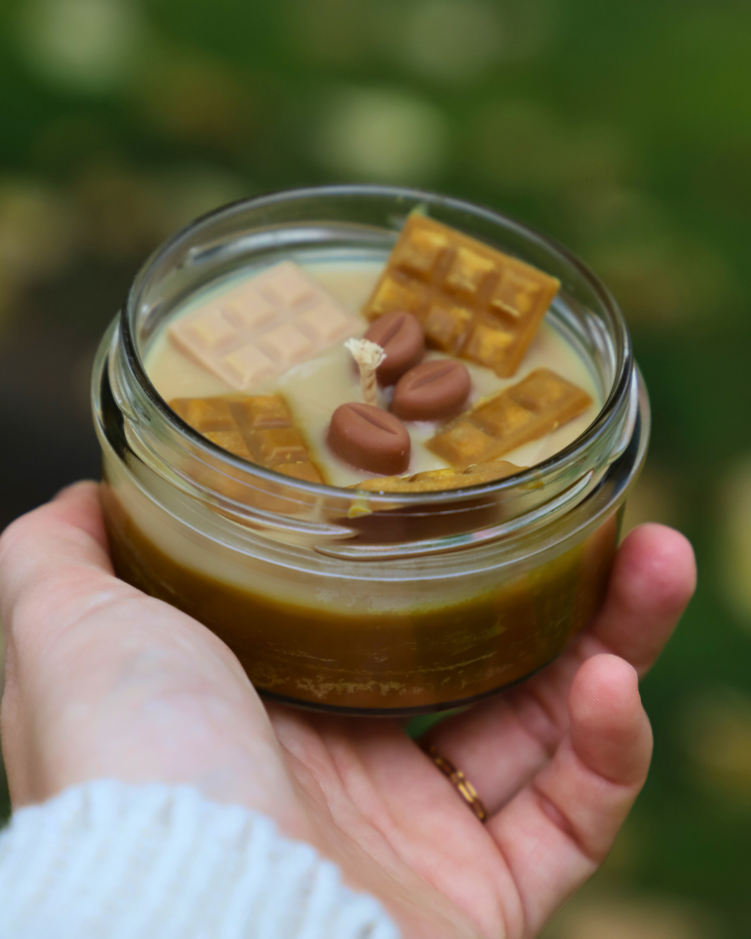 Bougie en pot parfum MOCACCINO